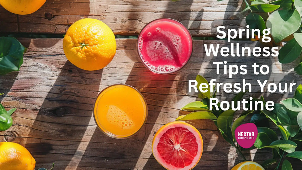 spring wellness tips, healthy habits Australia, mental reset, cold-pressed juice, seasonal produce Australia, morning routine